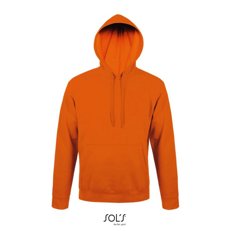 Sudadera Unisex Con Capucha Snake Sols - Naranja - Sols