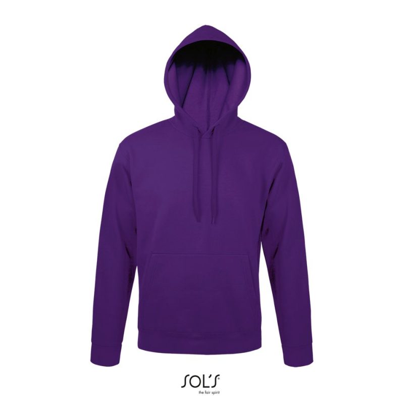 Sudadera Unisex Con Capucha Snake Sols - Morado Oscuro - Sols