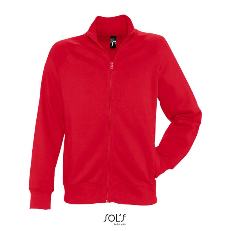 Chaqueta De Hombre Con Cremallera Sundae Sols - Rojo - Sols