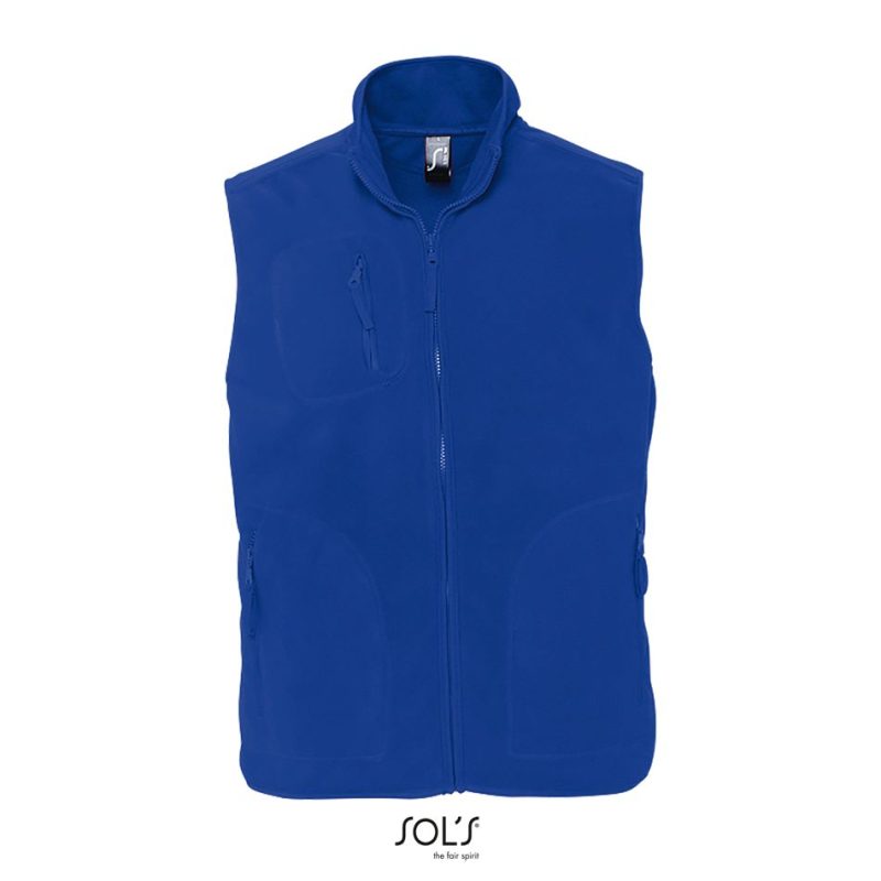 Chaleco Unisex Polar Norway Sols - Azul Royal - Sols