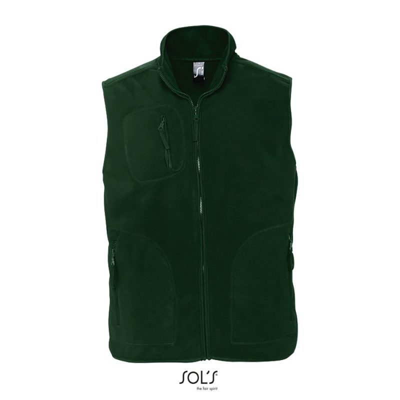Chaleco Unisex Polar Norway Sols - Verde Pino - Sols