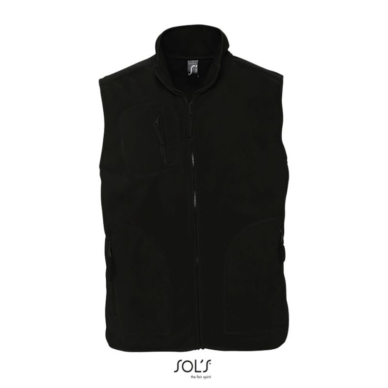 Chaleco Unisex Polar Norway Sols - Negro - Sols