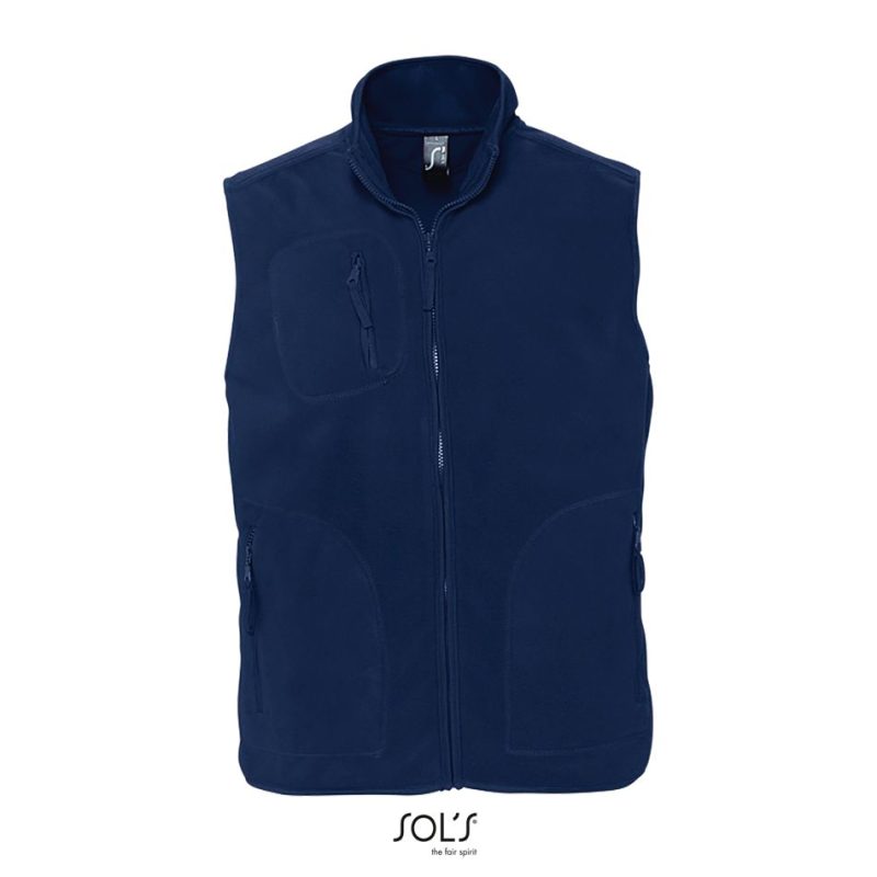 Chaleco Unisex Polar Norway Sols - Azul Marino - Sols