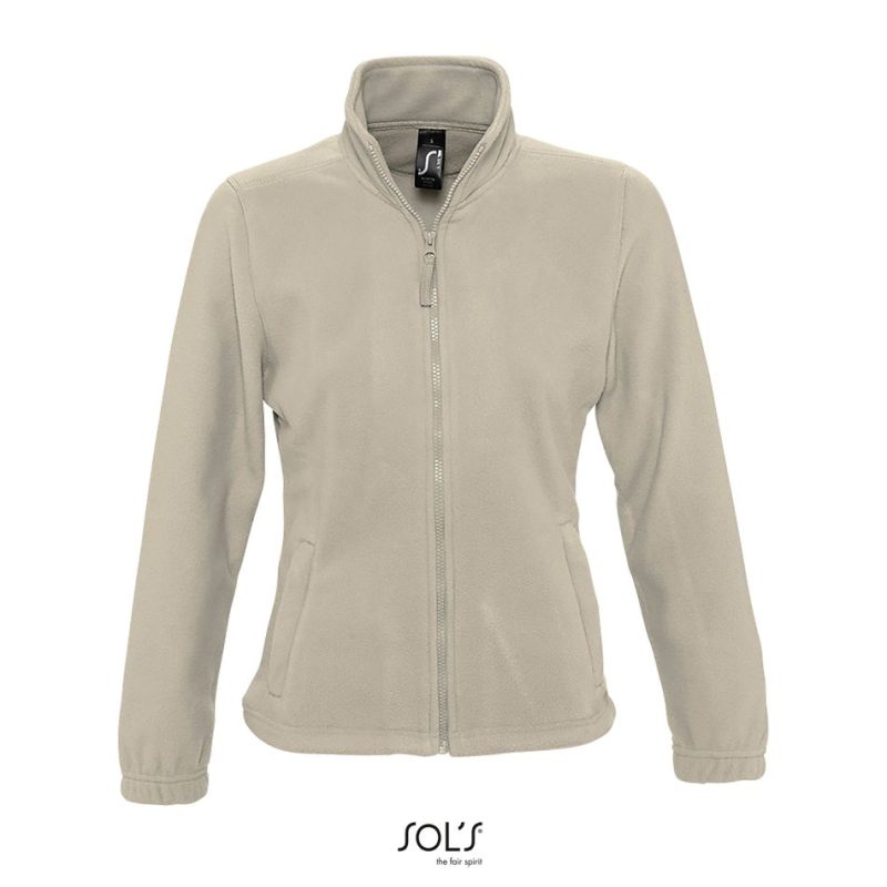Chaqueta Polar Con Cremallera Para Mujer North Women Sols - Cuerda - Sols