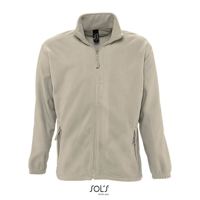 Chaqueta Con Cremallera Para Hombre North Sols - Cuerda - Sols