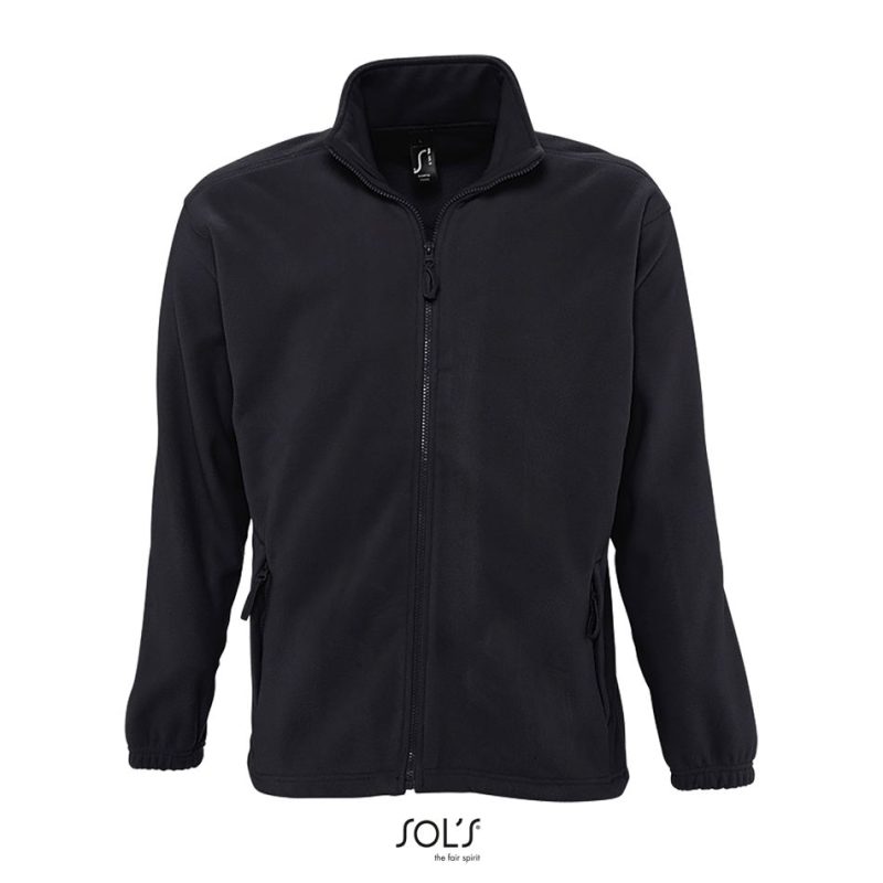 Chaqueta Con Cremallera Para Hombre North Sols - Antracita - Sols