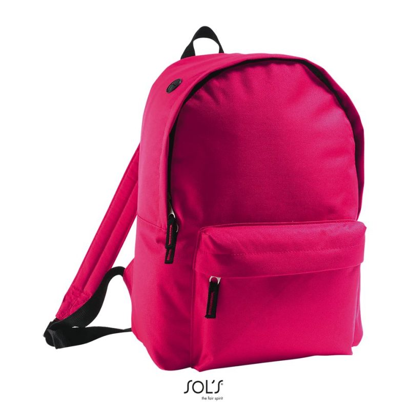 Mochila De Poliéster 600D Rider Sols - Fucsia - Sols