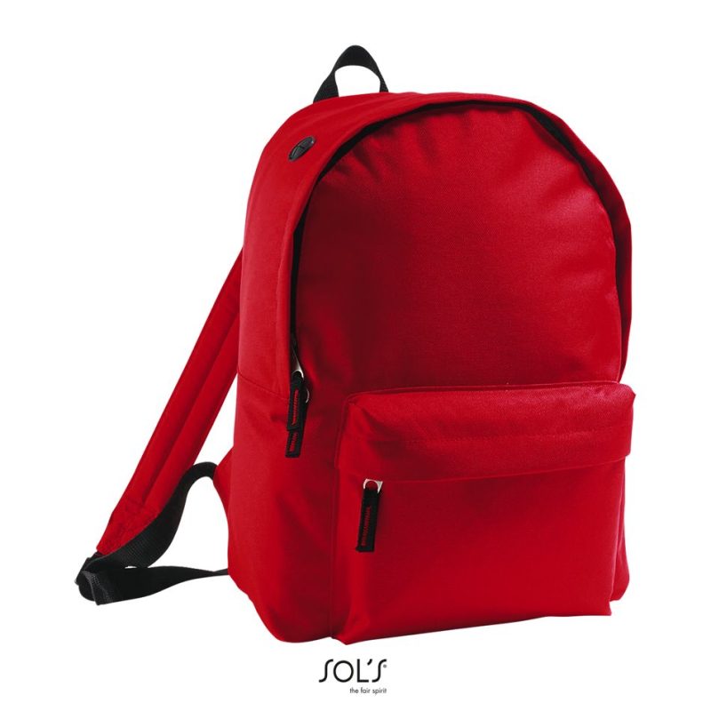 Mochila De Poliéster 600D Rider Sols - Rojo - Sols