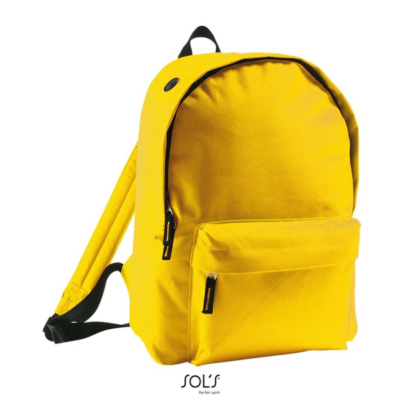Mochila De Poliéster 600D Rider Sols - Amarillo - Sols