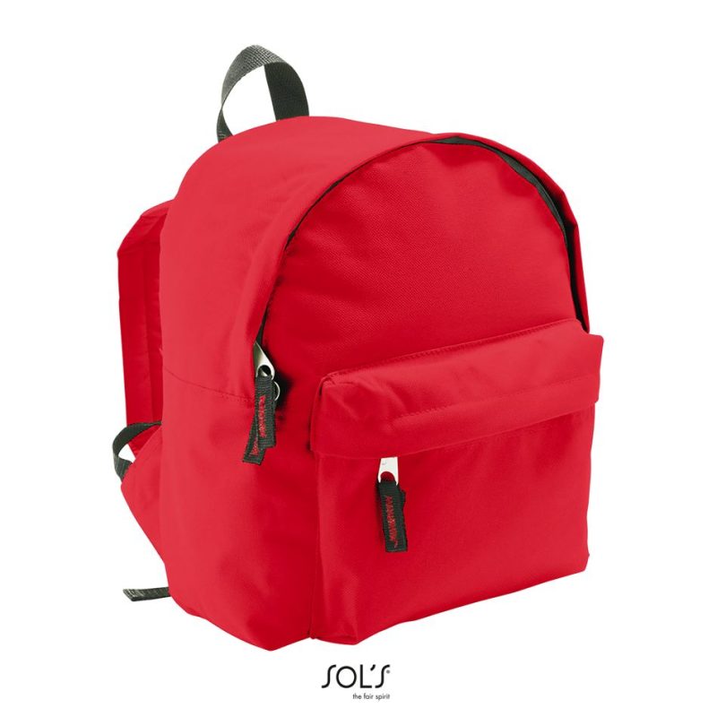 Mochila De Poliéster 600D Rider Kids Sols - Rojo - Sols
