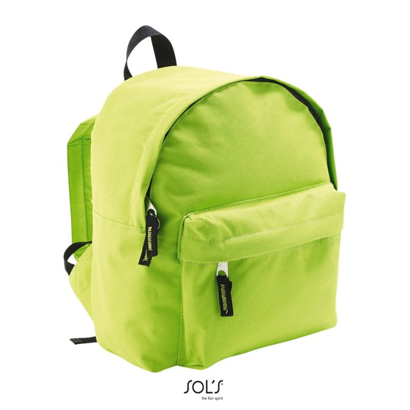 Mochila De Poliéster 600D Rider Kids Sols - Verde Manzana - Sols
