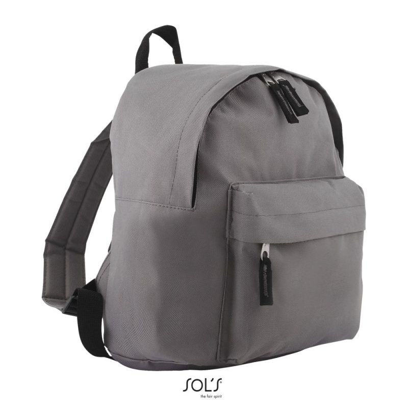 Mochila De Poliéster 600D Rider Kids Sols - Grafito - Sols