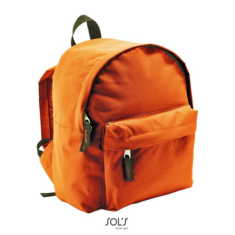 Mochila De Poliéster 600D Rider Kids Sols - Naranja - Sols
