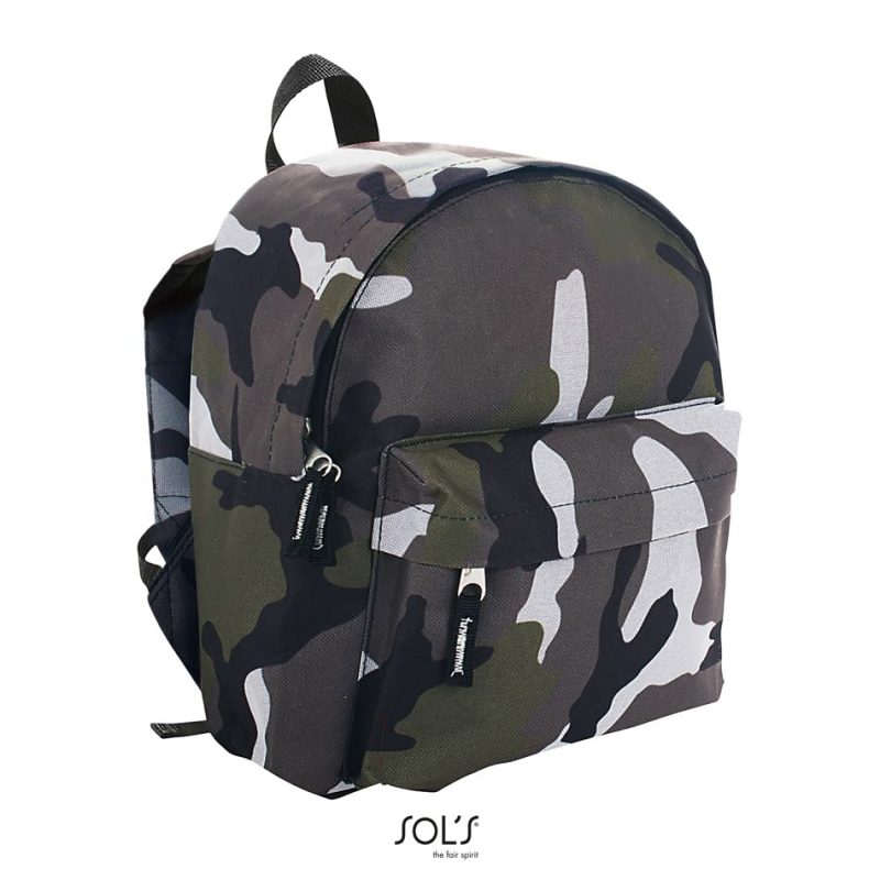 Mochila De Poliéster 600D Rider Kids Sols - Camo - Sols