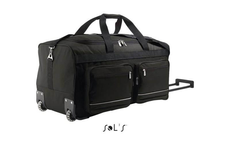Bolsa De Viaje De Lujo De Poliéster 600D - Ruedas Voyager Sols - Negro - Sols