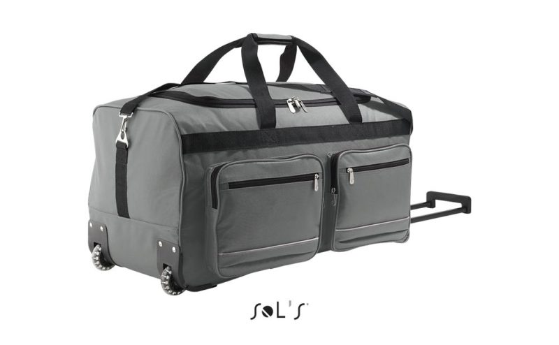 Bolsa De Viaje De Lujo De Poliéster 600D - Ruedas Voyager Sols - Grafito - Sols