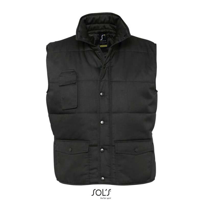 Chaleco De Trabajo Equinox Pro Sols - Gris Oscuro - Sols