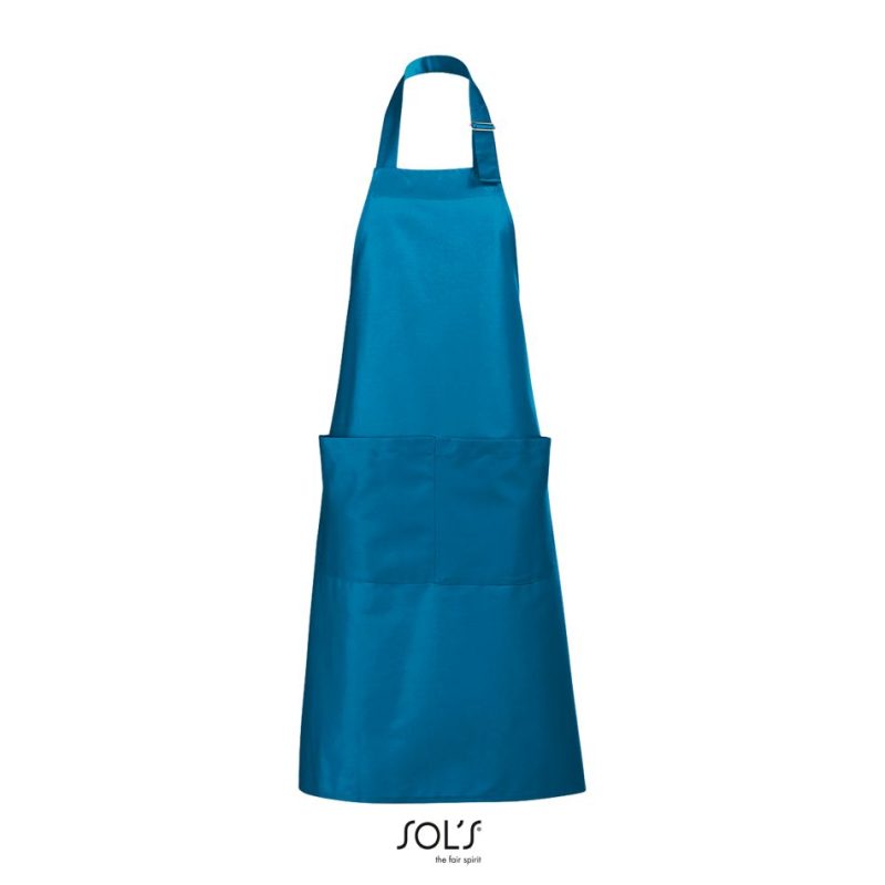 Delantal Largo Con Bolsillos Gala Sols - Aqua - Sols