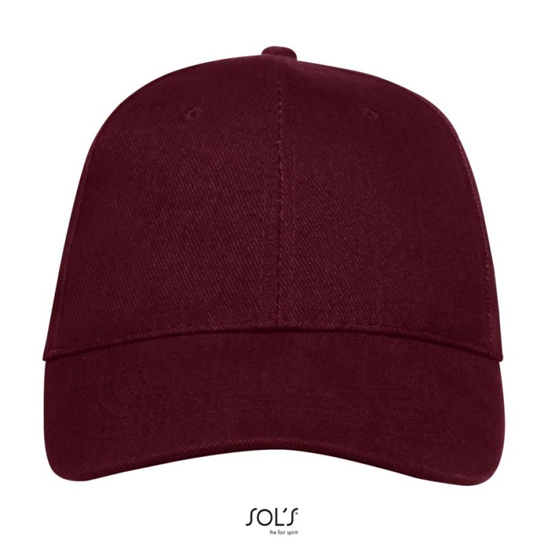Gorra 6 Paneles Buffalo Sols - Burdeos - Sols