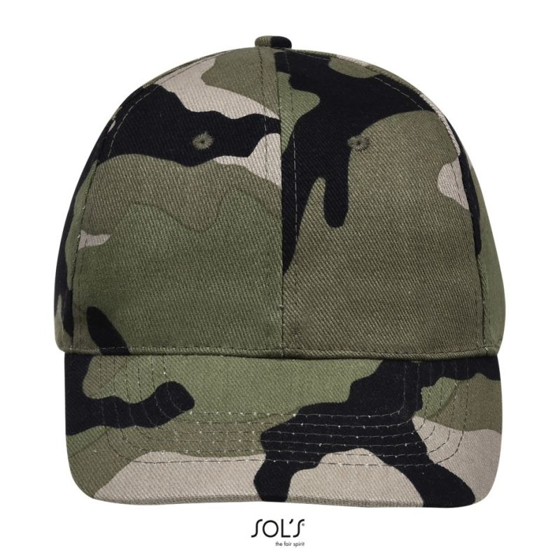 Gorra 6 Paneles Buffalo Sols - Camo - Sols