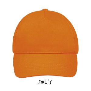 Gorra 5 Paneles Sunny Sols - Naranja - Sols