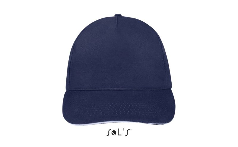 Gorra 5 Paneles Sunny Sols - French Marino Blanco - Sols