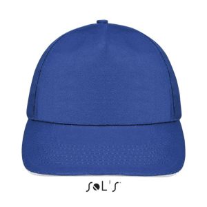 Gorra 5 Paneles Sunny Sols - Azul Royal Blanco - Sols