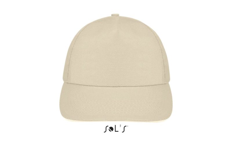 Gorra 5 Paneles Sunny Sols - Beige Blanco - Sols