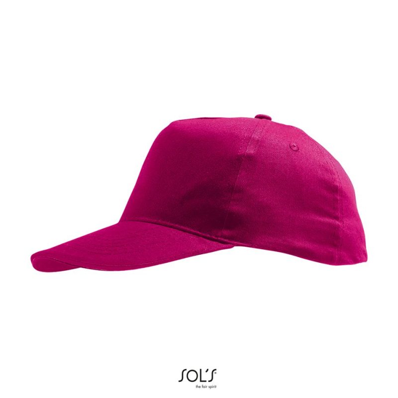 Gorra Niño 5 Paneles Sunny Kids Sols - Fucsia - Sols