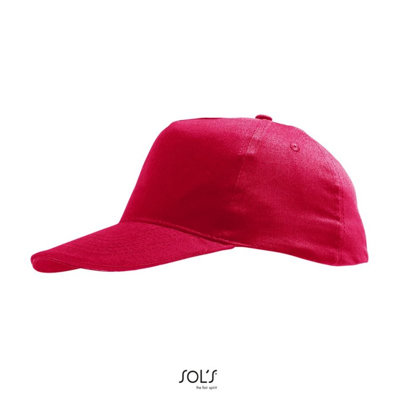 Gorra Niño 5 Paneles Sunny Kids Sols - Rojo - Sols