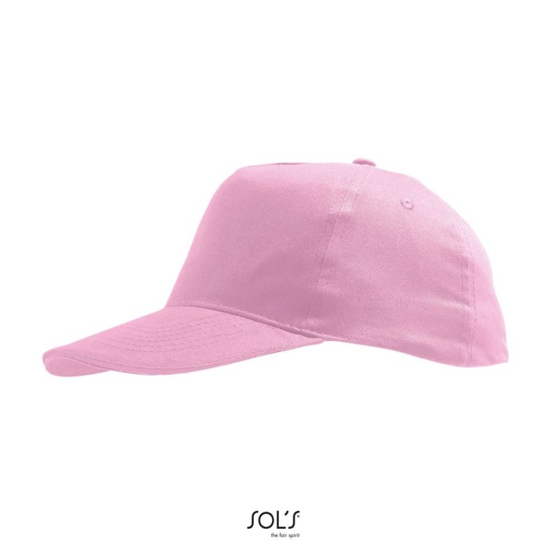 Gorra Niño 5 Paneles Sunny Kids Sols - Rosa - Sols