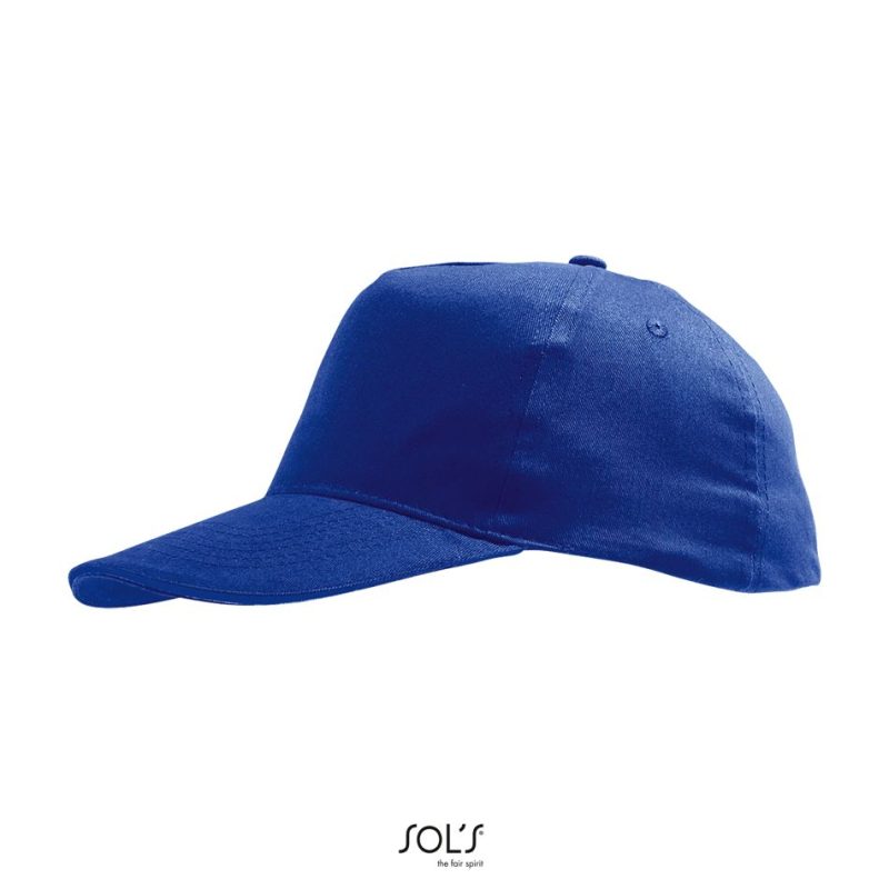 Gorra Niño 5 Paneles Sunny Kids Sols - Azul Royal - Sols