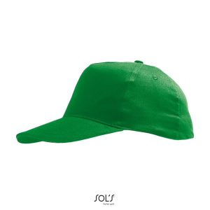 Gorra Niño 5 Paneles Sunny Kids Sols - Verde Pradera - Sols