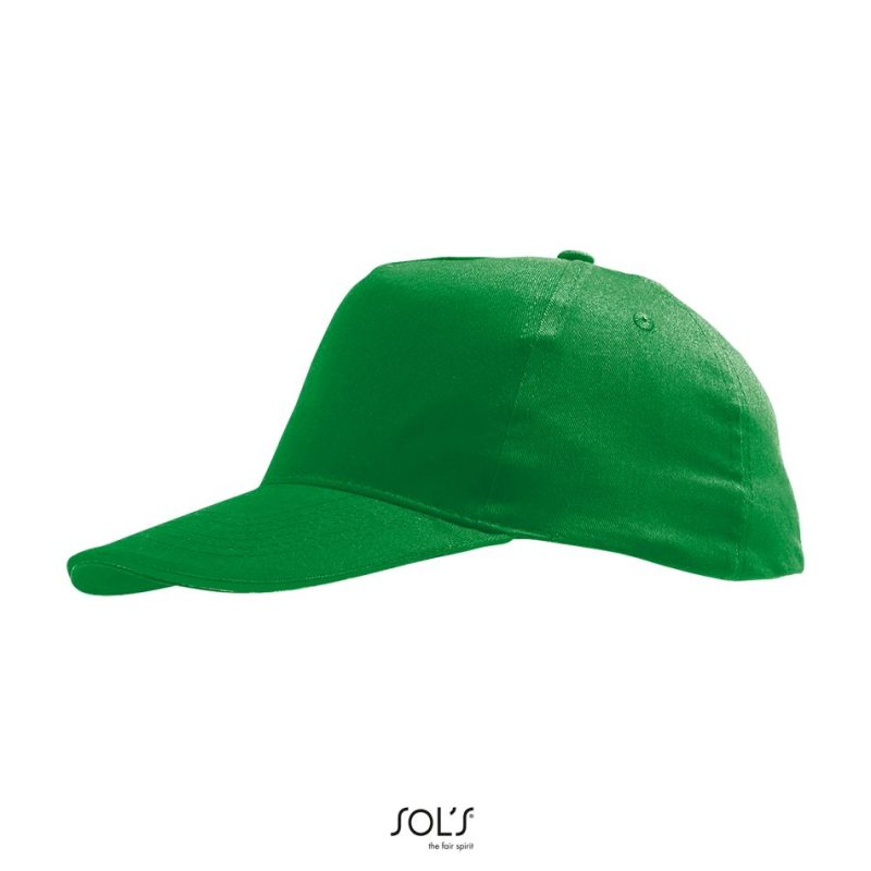 Gorra Niño 5 Paneles Sunny Kids Sols - Verde Pradera - Sols