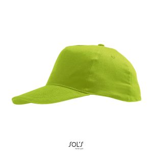 Gorra Niño 5 Paneles Sunny Kids Sols - Verde Manzana - Sols