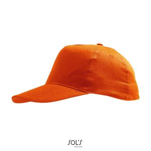Gorra Niño 5 Paneles Sunny Kids Sols - Naranja - Sols