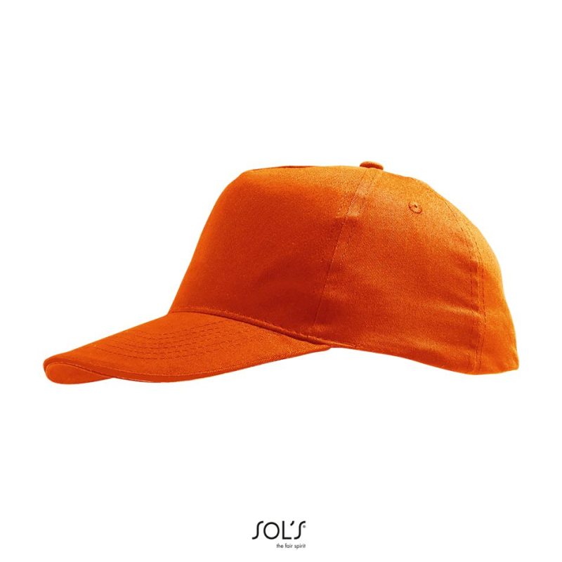 Gorra Niño 5 Paneles Sunny Kids Sols - Naranja - Sols