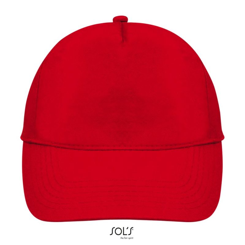 Gorra De 5 Paneles Buzz Sols - Rojo - Sols