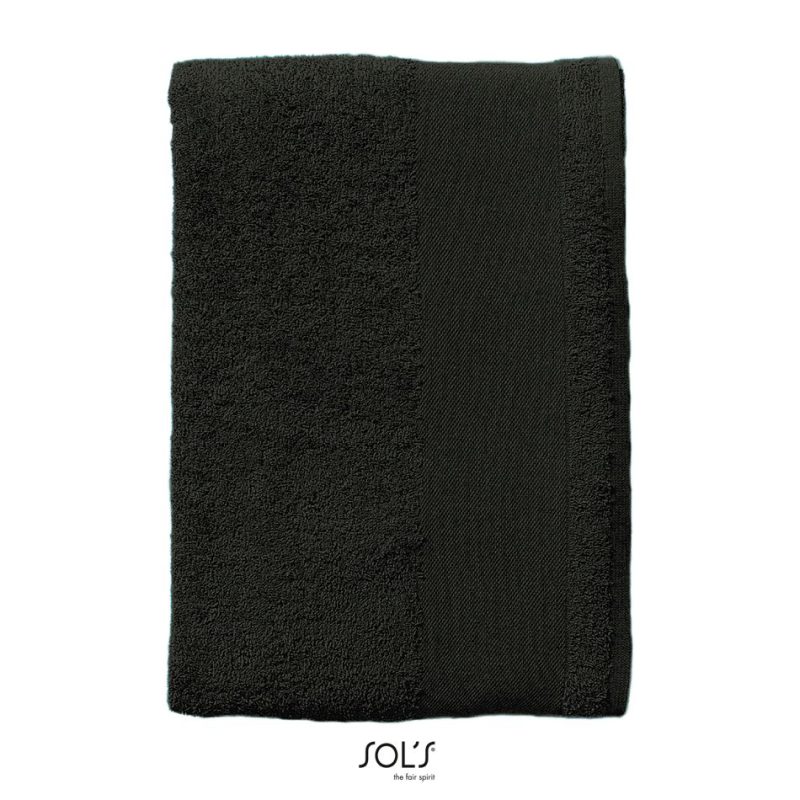 Toalla De Mano Bayside 50 Sols - Gris Oscuro - Sols