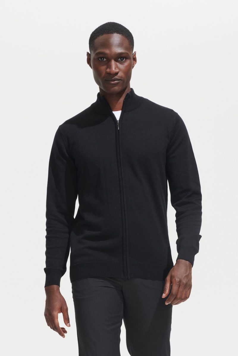 Chaqueta De Punto Con Cremallera Para Hombre Gordon Men Sols