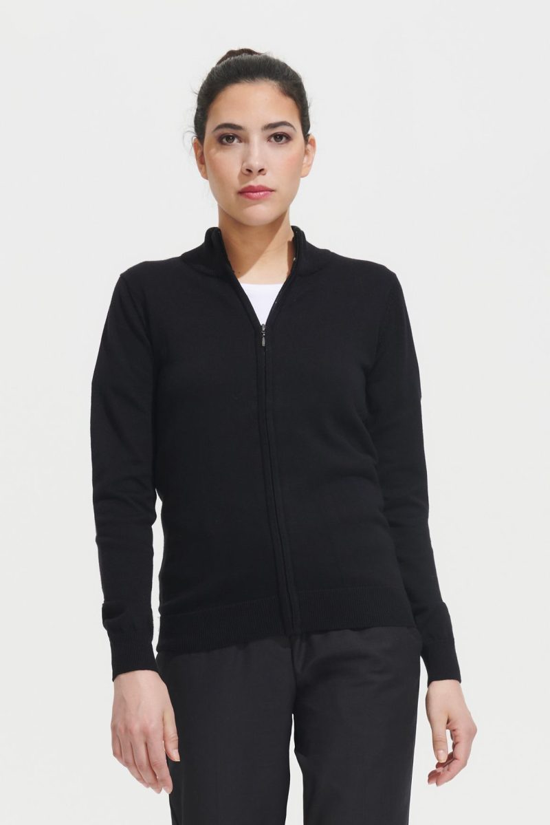Chaqueta De Punto Con Cremallera Para Mujer Gordon Women Sols
