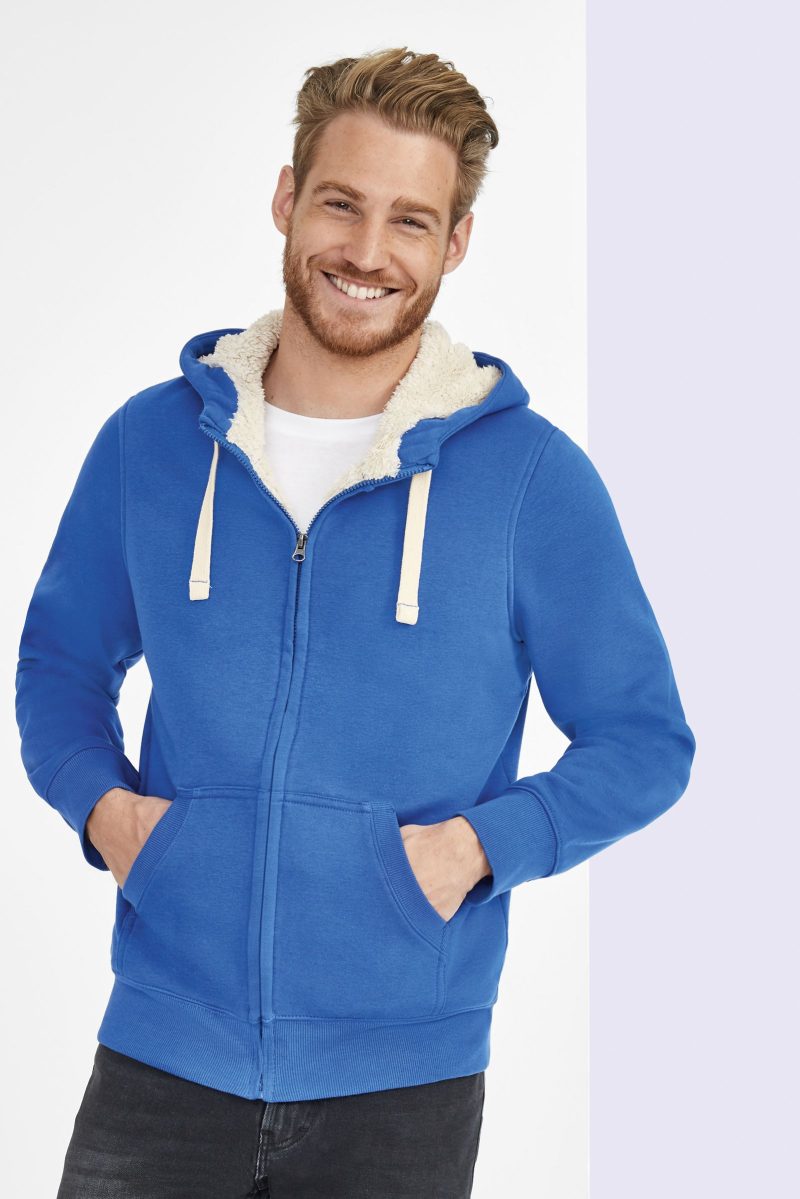 Sudadera Unisex Con Cremallera Estilo "Sherpa" Sherpa Sols