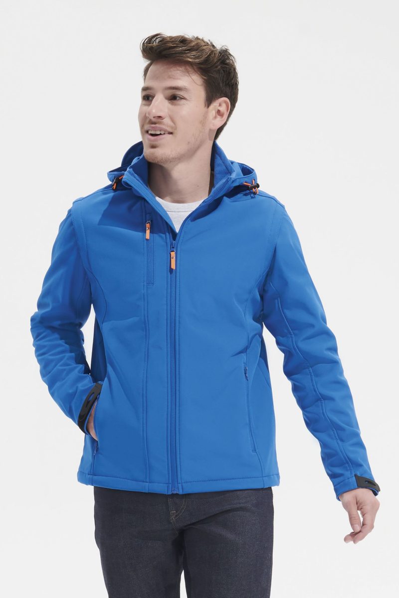 Softshell Con Capucha Y Mangas Extraibles Transformer Sols