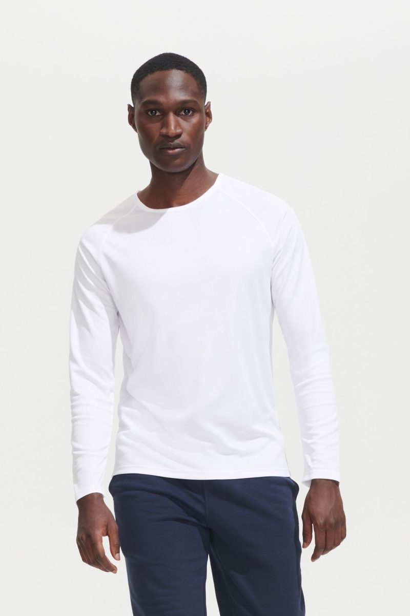Camiseta De Deporte De Manga Larga De Hombre Sporty Lsl Men Sols