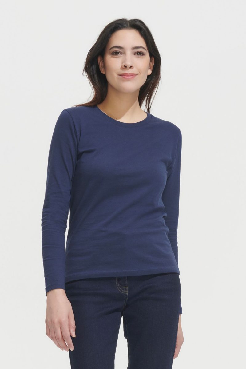 Camiseta De Manga Larga De Mujer Imperial Lsl Women Sols