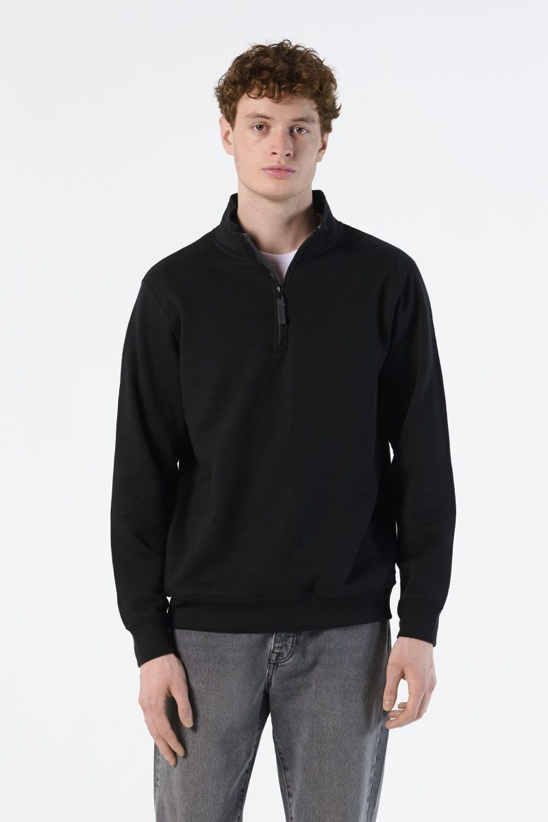 Sudadera De Hombre Con Cuello Con Cremallera Stan Sols