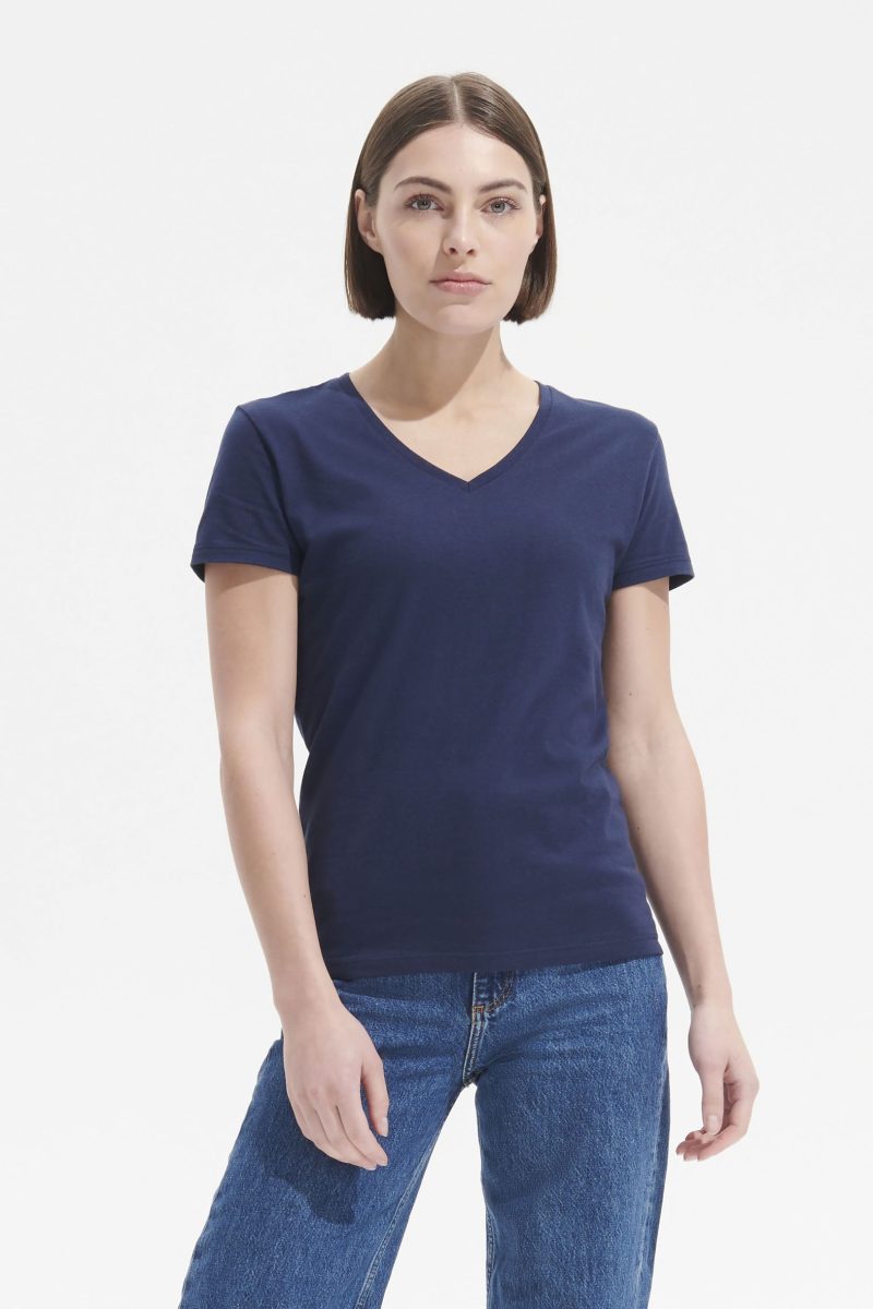 Camiseta De Mujer De Cuello De Pico Imperial V Women Sols