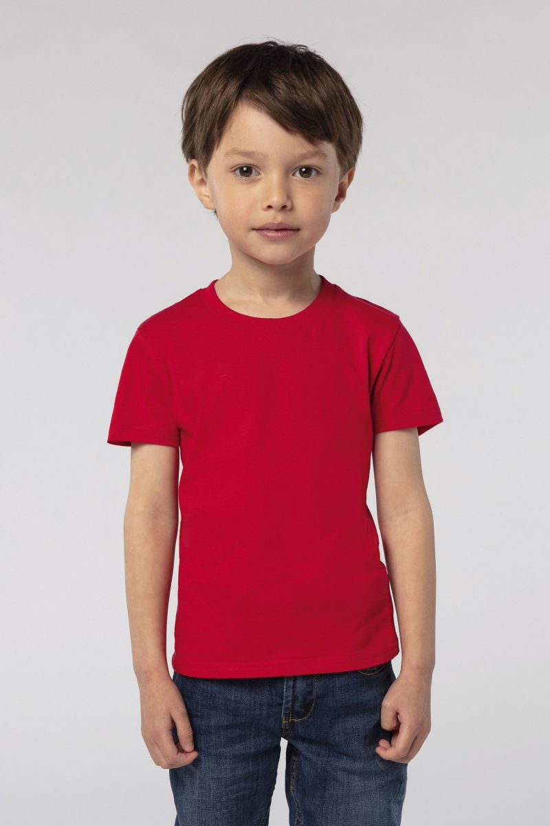 Camiseta Ajustada De Cuello Redondo Para Niños Pioneer Kids Sols
