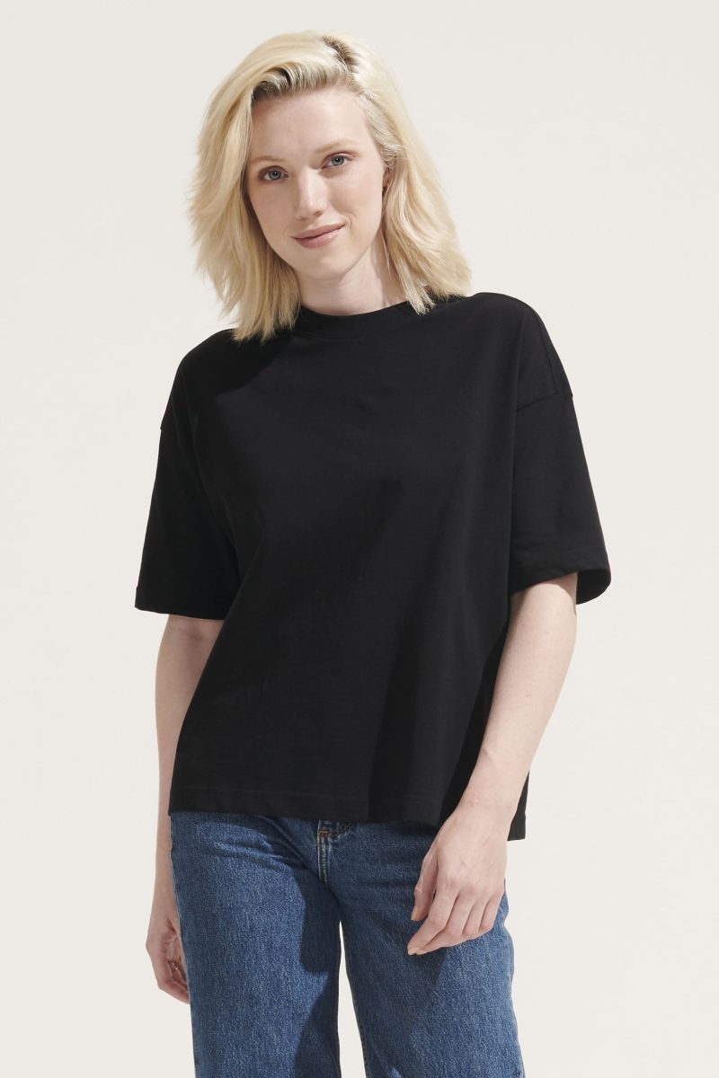 Camiseta Oversize De Mujer Boxy Women Sols