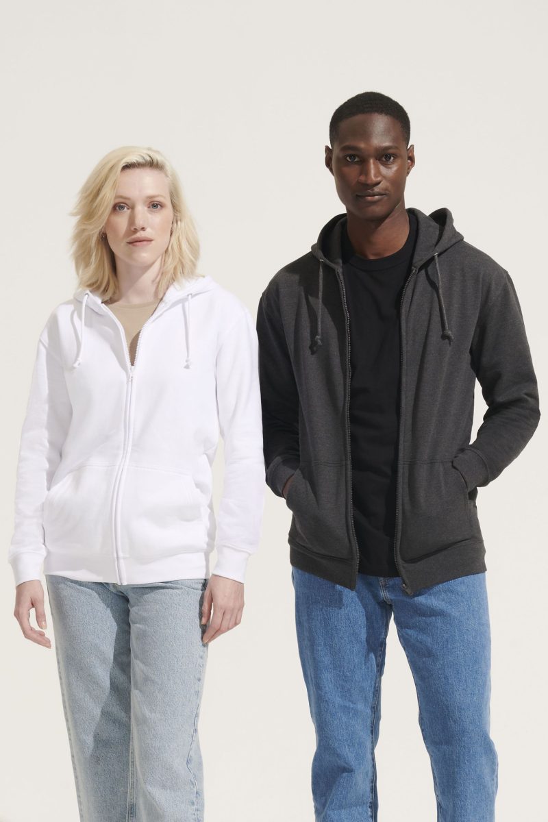 Sudadera Unisex Con Cremallera Y Capucha Carter Sols